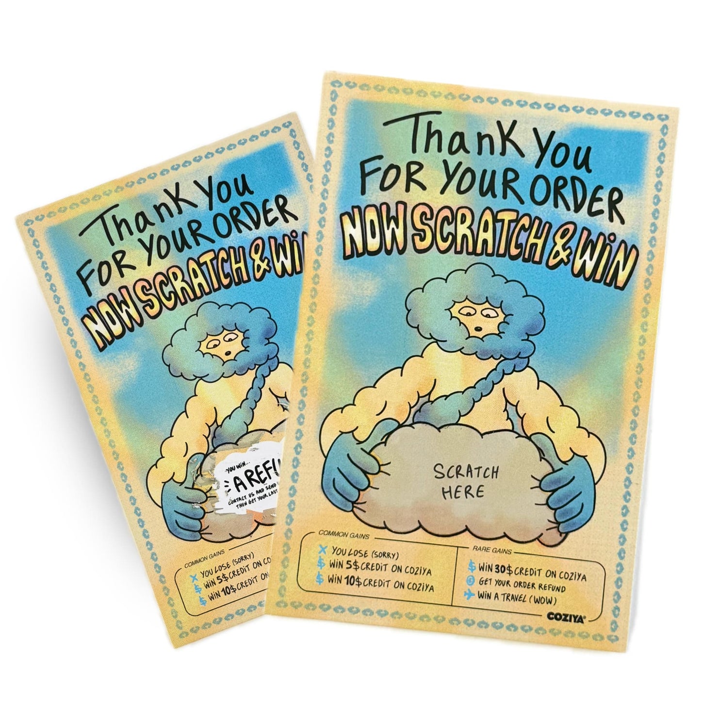 Carte à gratter Coziya (offerte)