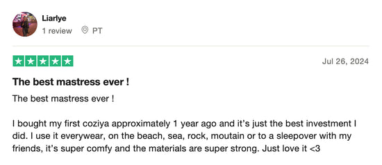Reviews from customers who bought our inflatable mattress - 2