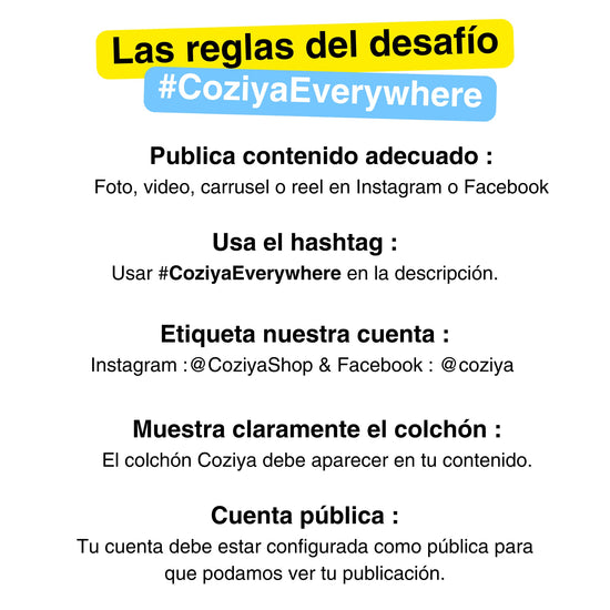 Cómo participar en nuestro concurso Coziya