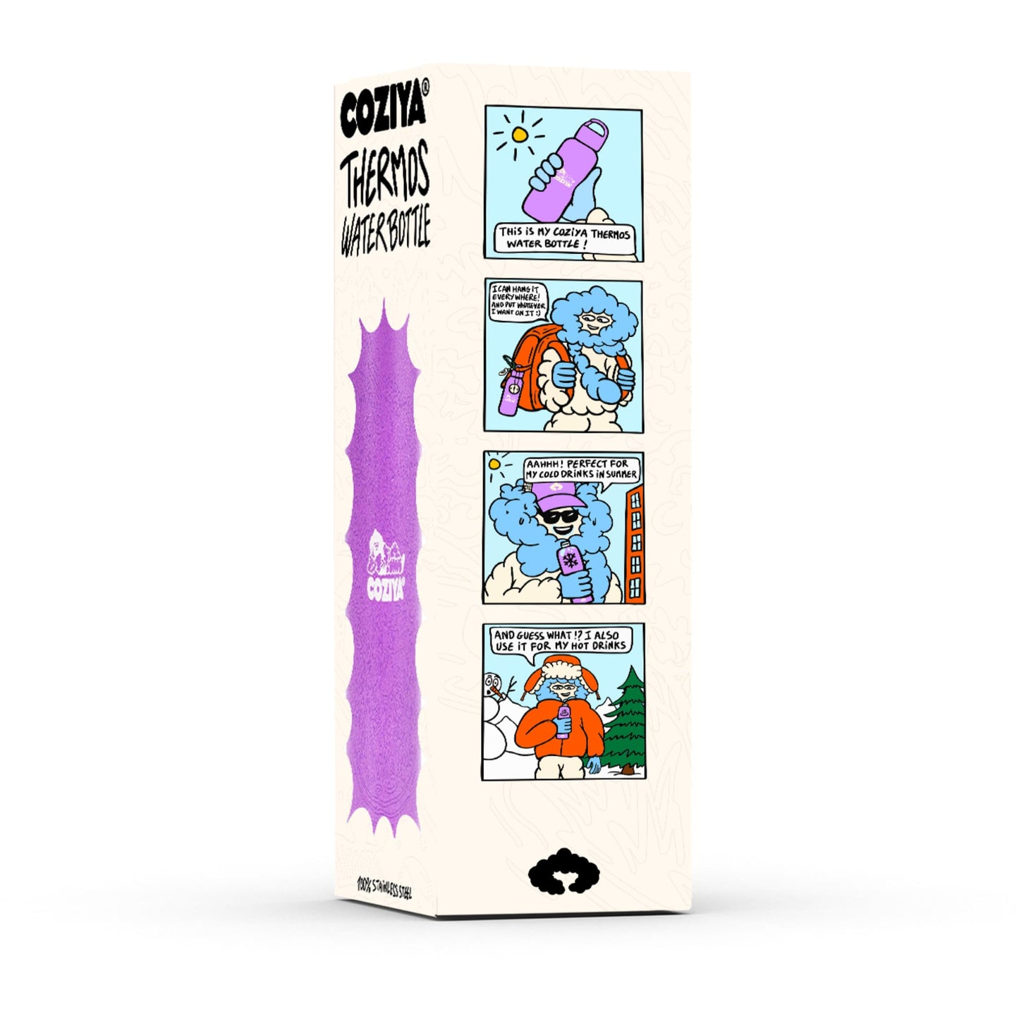 HOOK650 Gourde isotherme inox