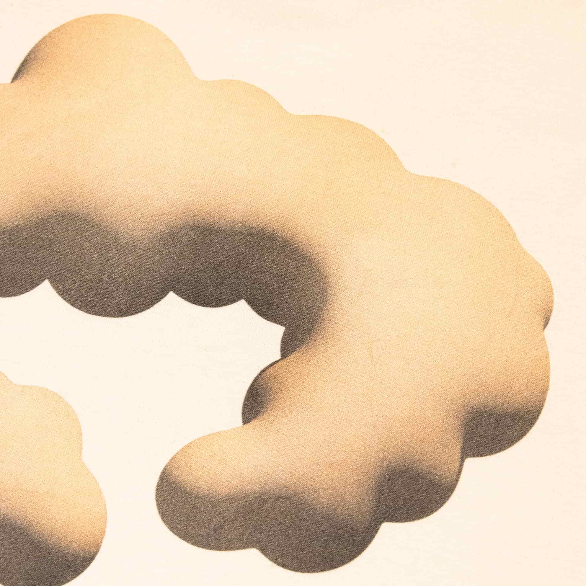 T-shirt Cloud 3D Coziya® crème - version nuance douce naturelle