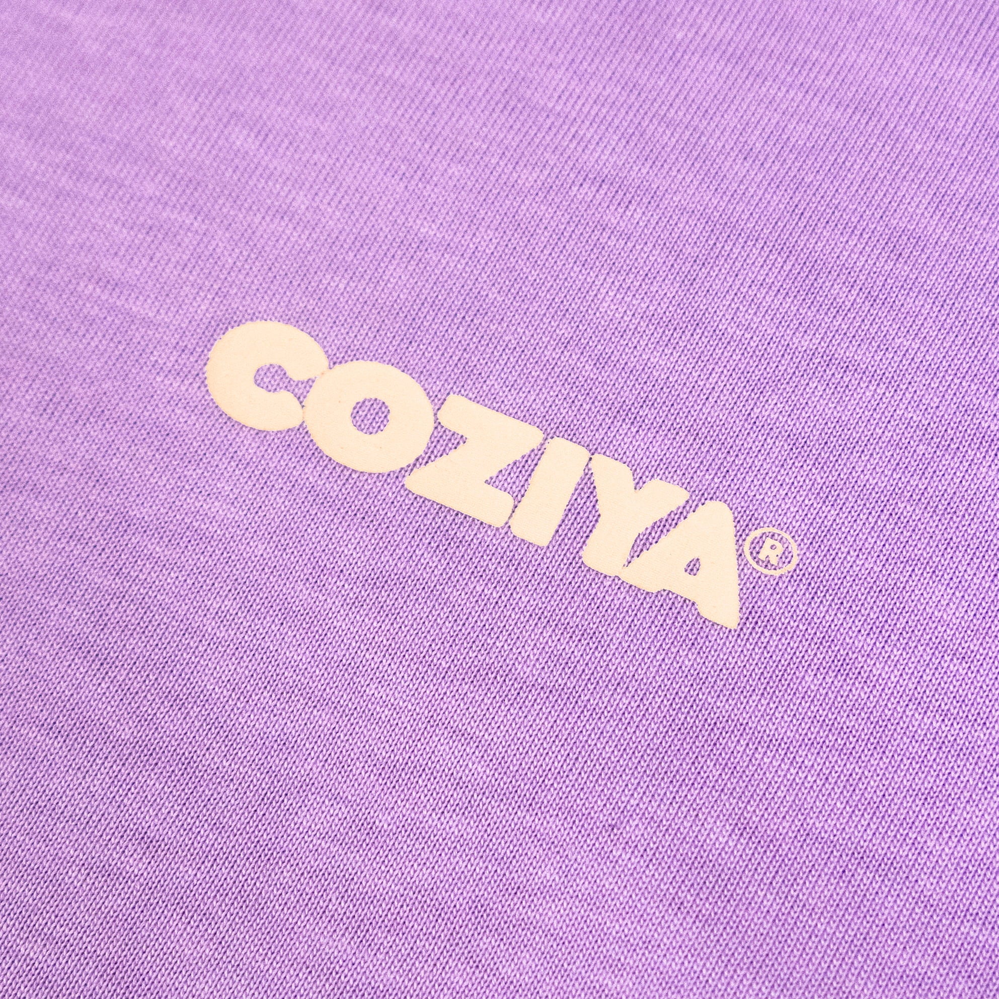 T-shirt Cloud 3D Coziya® violet logo - tendance outdoor lifestyle