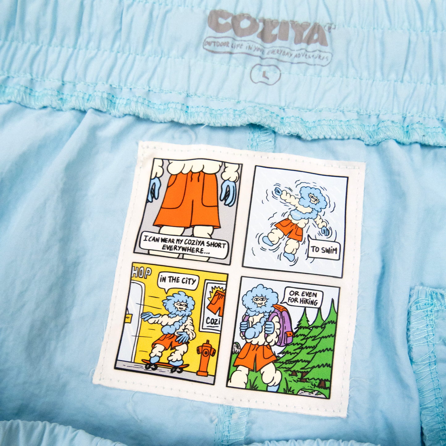 Short de bain polyvalent