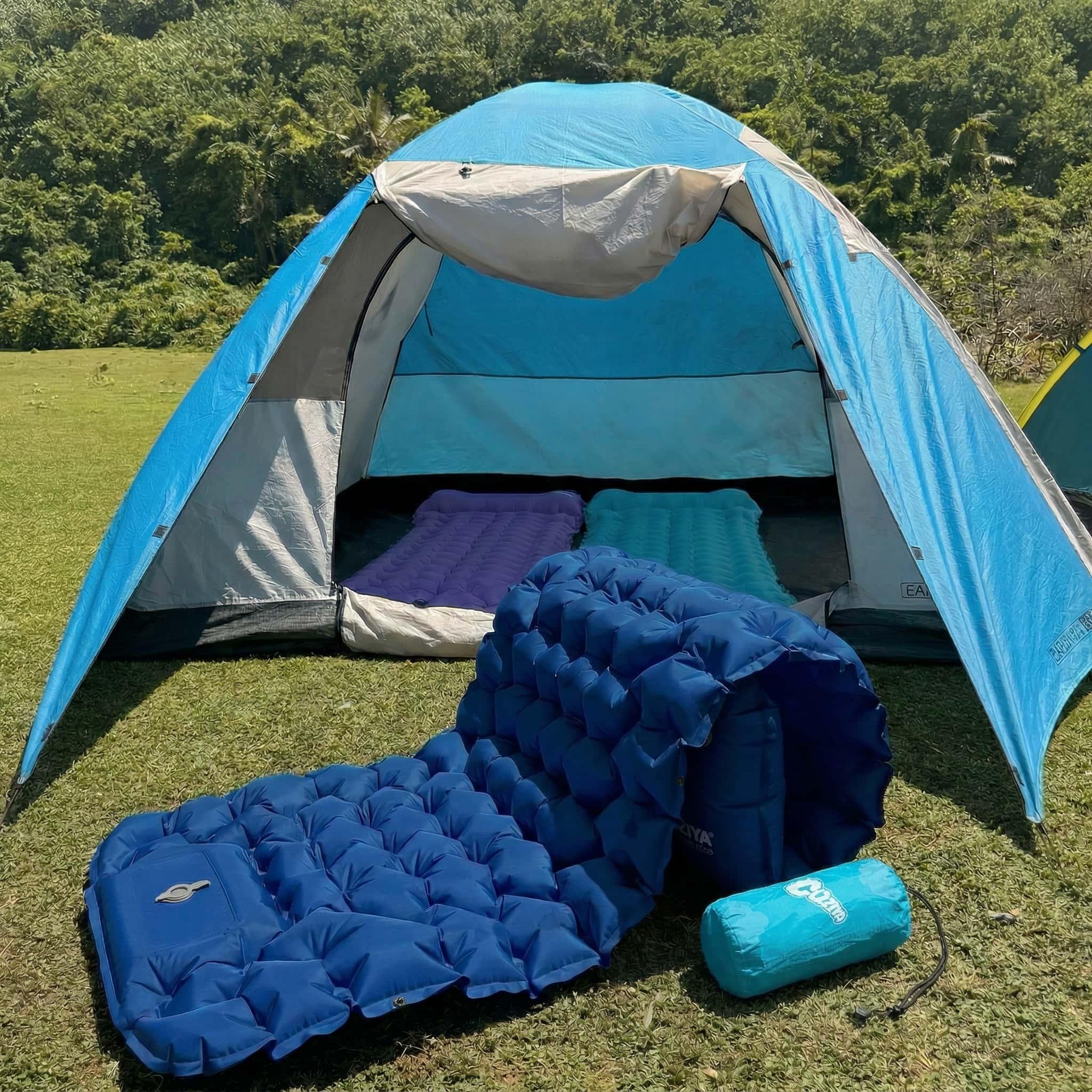Meilleur matelas de camping trekking Coziya® - léger robuste imperméable