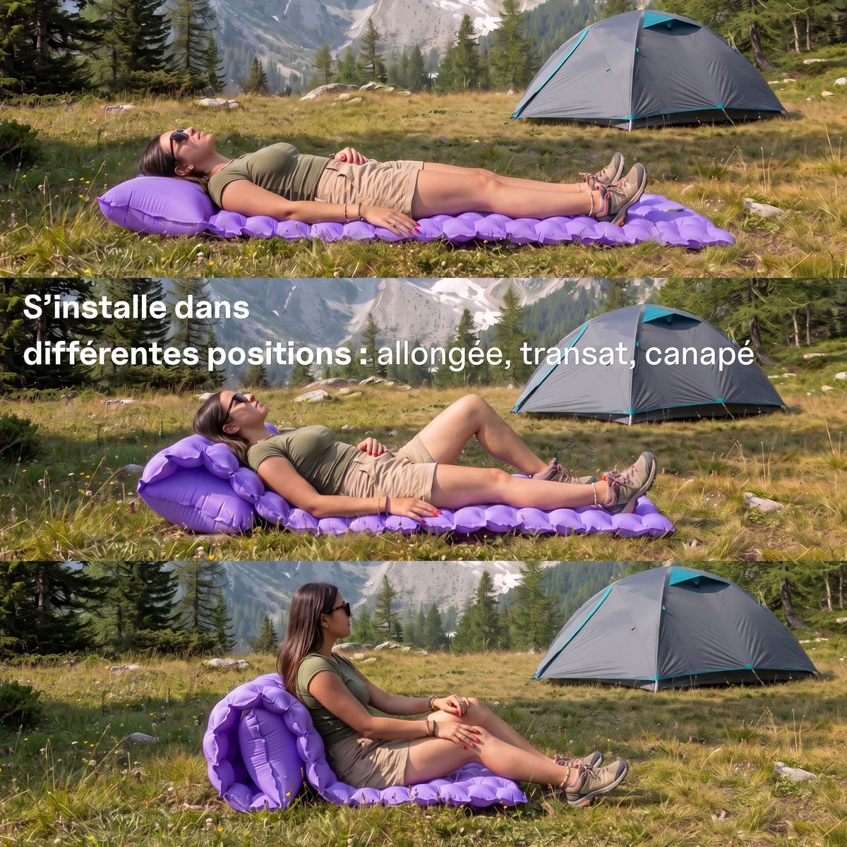 Matelas gonflable Coziya®