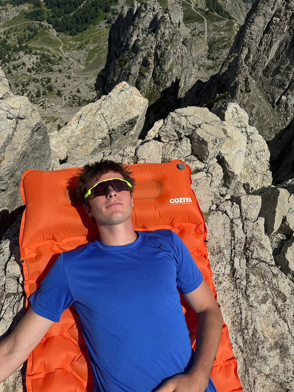 Matelas en montagne