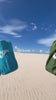 Matelas gonflable Coziya® à la plage - résistance et solide
