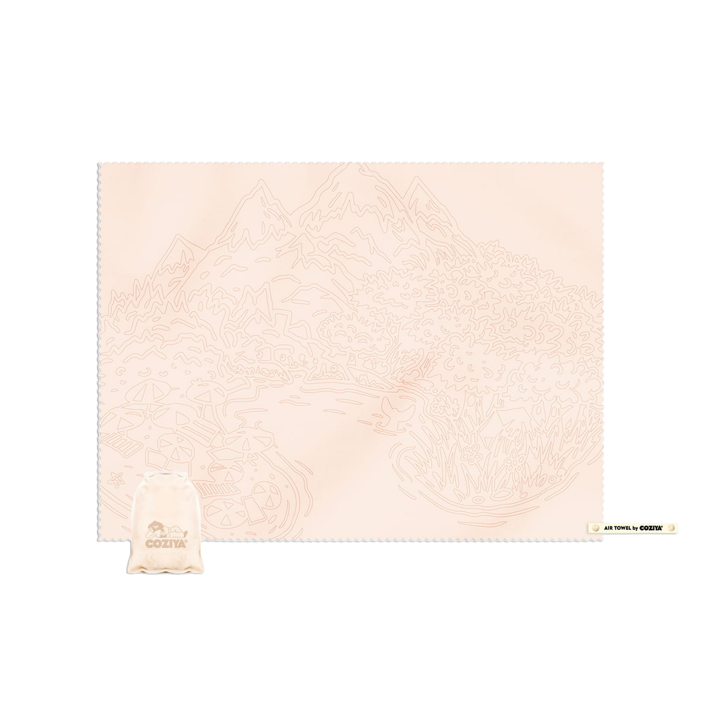 AIR Towel — Serviette de poche