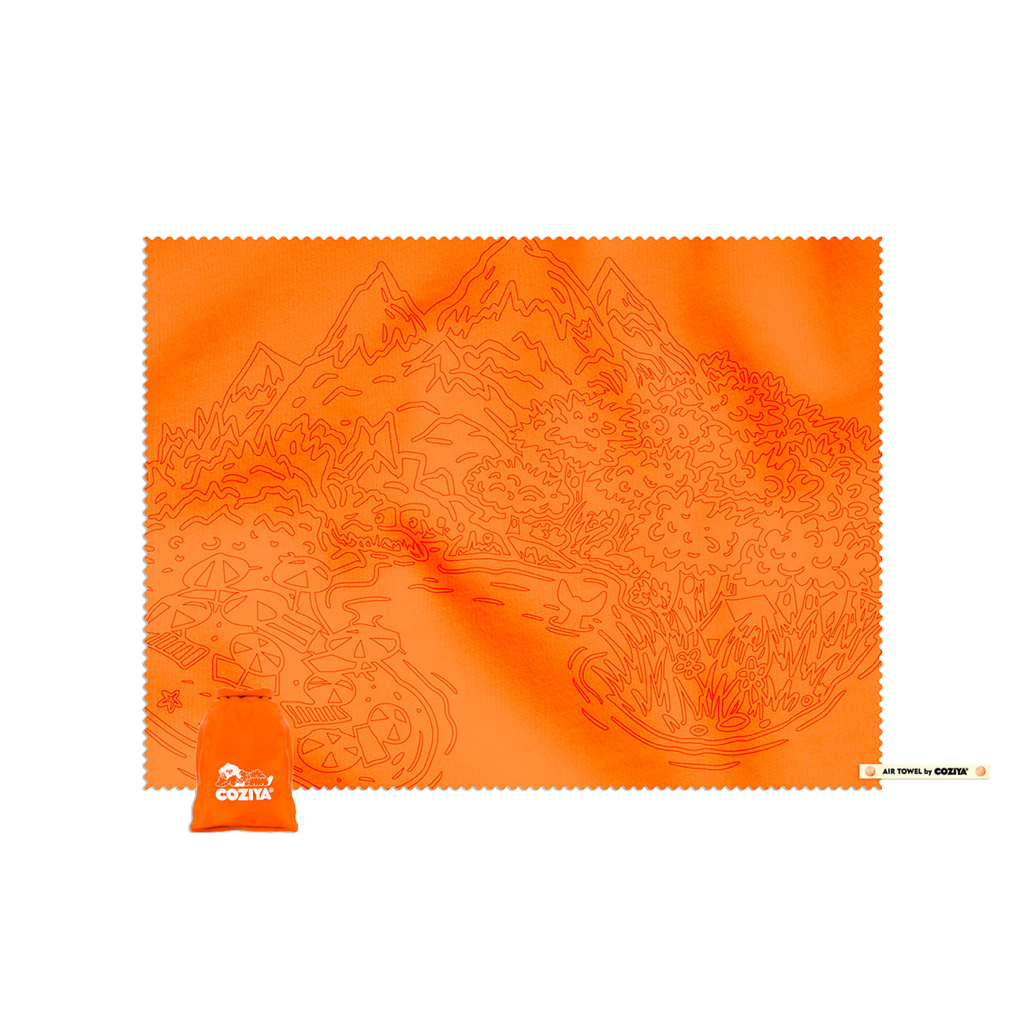 AIR Towel — Serviette de poche