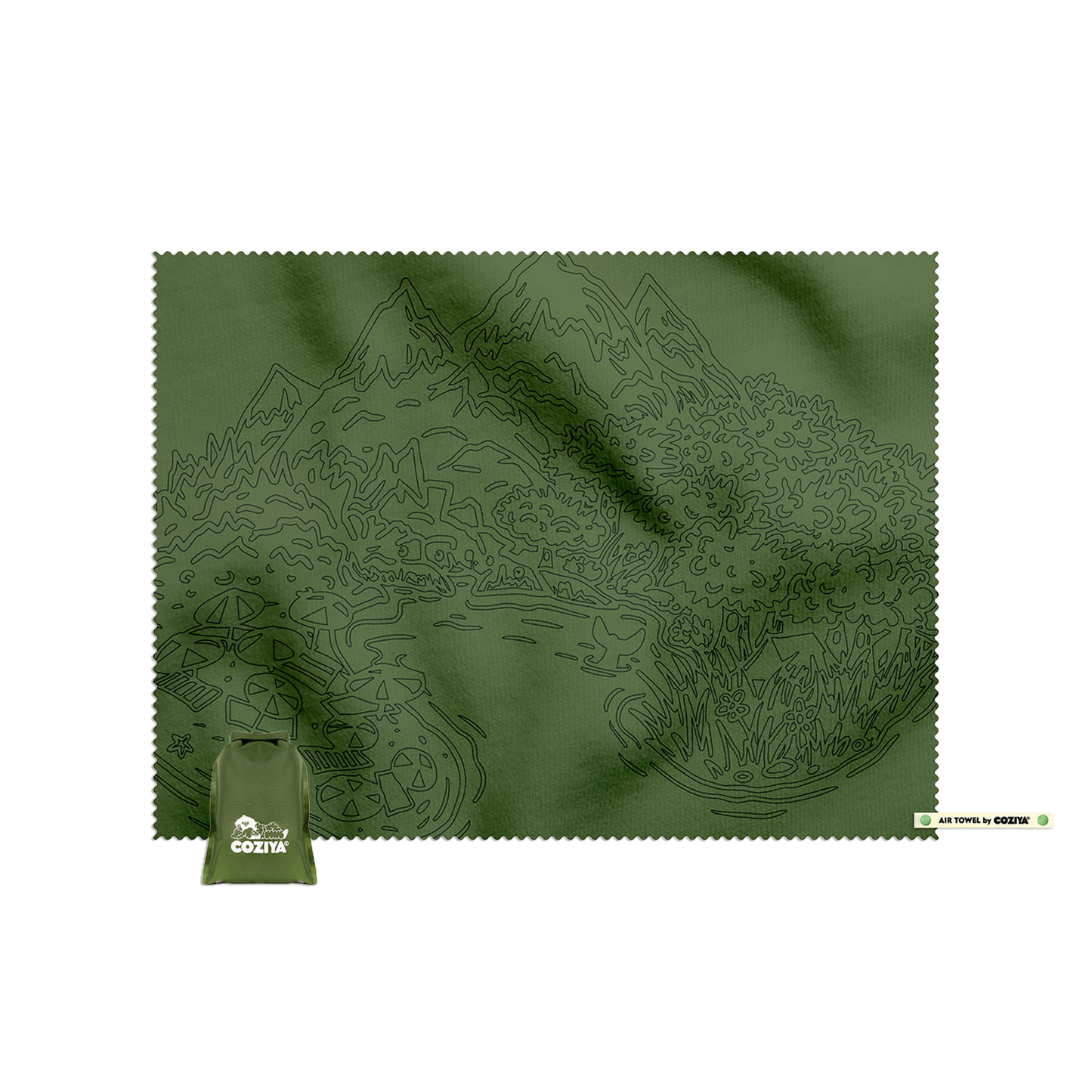 AIR Towel — Serviette de poche